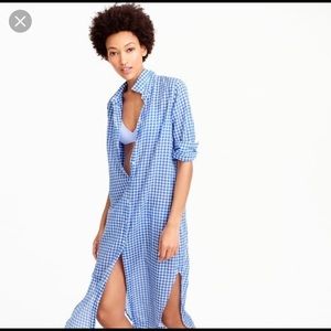 NWOT J Crew women’s swim cover up